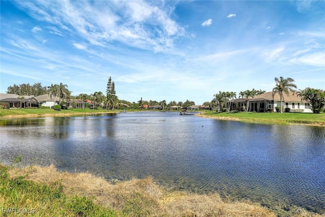 property view of water