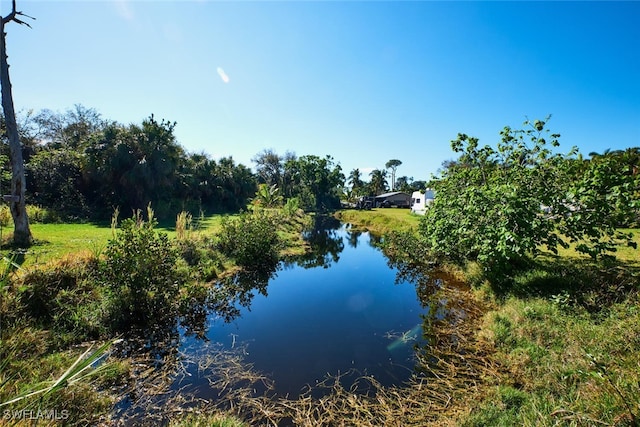 view of water feature