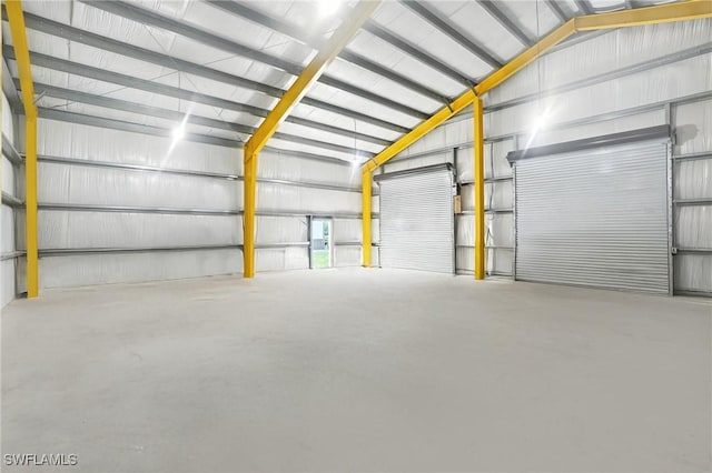 1474 Saint Clair Shores Rd, Naples, FL 34104 - garage with metal wall