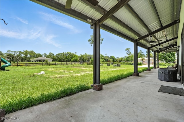 1474 Saint Clair Shores Rd, Naples, FL 34104 - view of patio / terrace