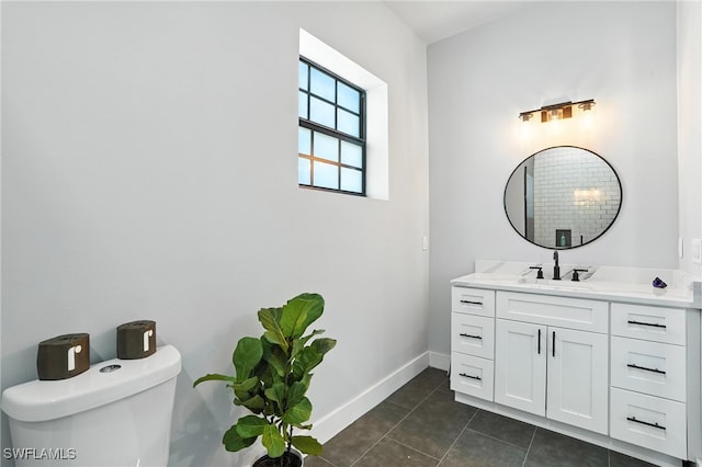 1474 Saint Clair Shores Rd, Naples, FL 34104 - bathroom with vanity and tile patterned flooring