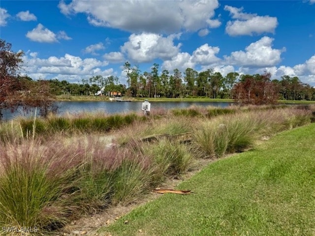 view of water feature