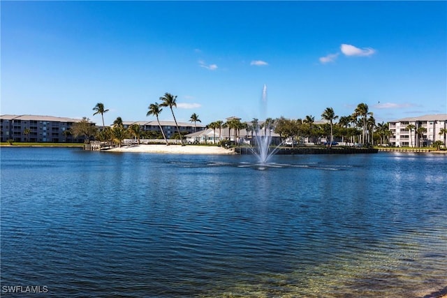 property view of water