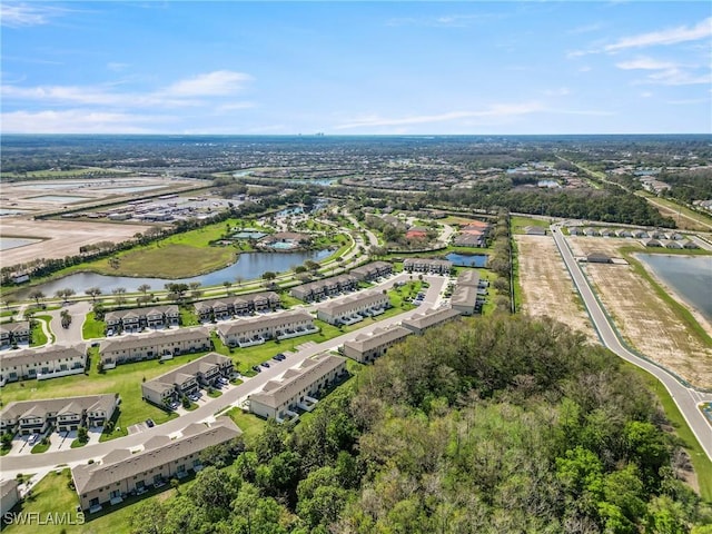 14127 Oviedo Pl, Fort Myers, FL 33905 - drone / aerial view featuring a water view
