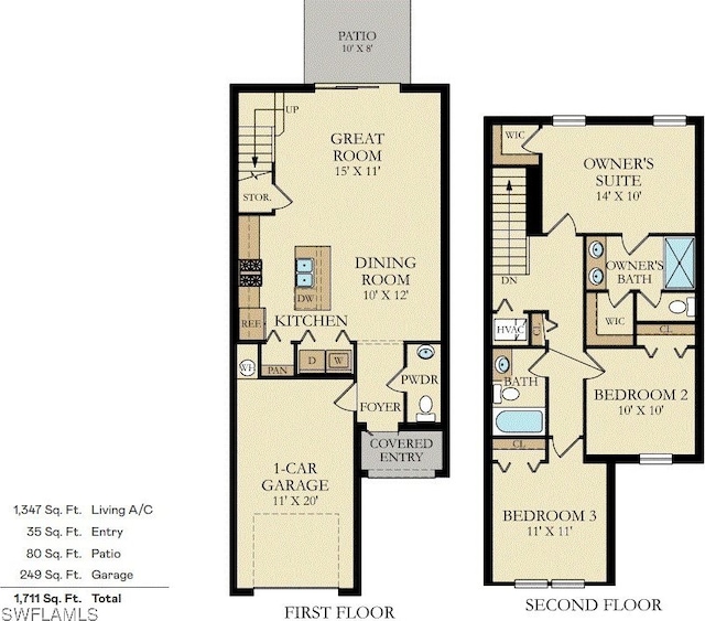 14127 Oviedo Pl, Fort Myers, FL 33905 - floor plan