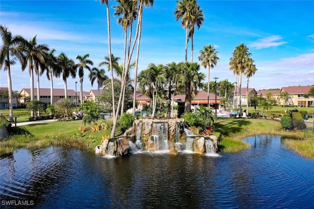 water view with a residential view