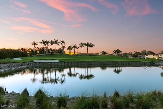 property view of water