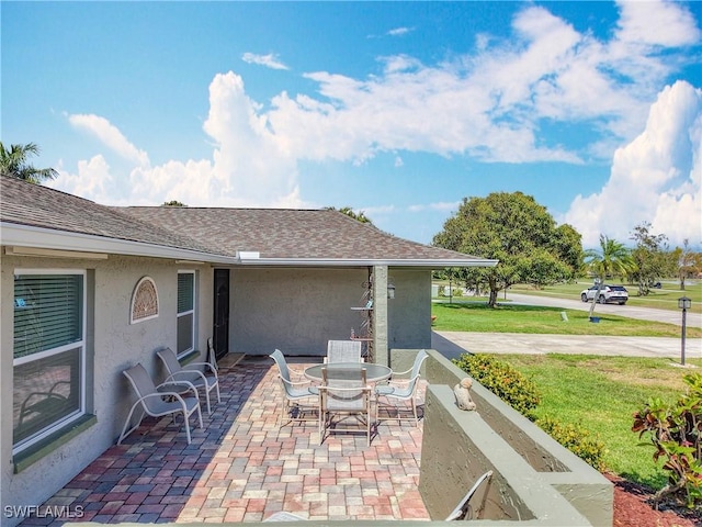 4364 Beechwood Lake Dr, Naples, FL 34112 - view of patio / terrace featuring outdoor dining area