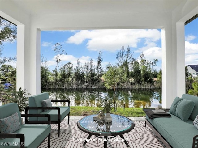 1612 NW 9th Ave, Cape Coral, FL 33993 - exterior space with a water view