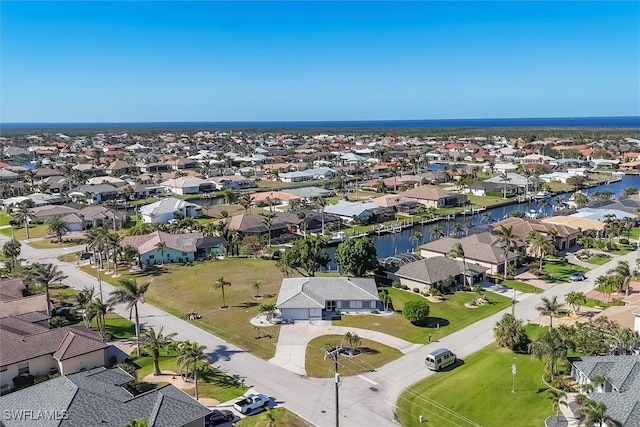 2501 Rio Grande Dr, Punta Gorda, FL 33950 - birds eye view of property featuring a residential view and a water view