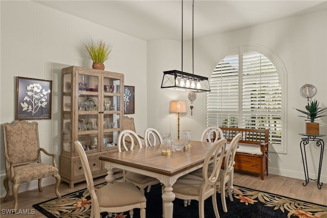 11211 Mahogany Run, Fort Myers, FL 33913 - dining area featuring light wood-style floors and baseboards