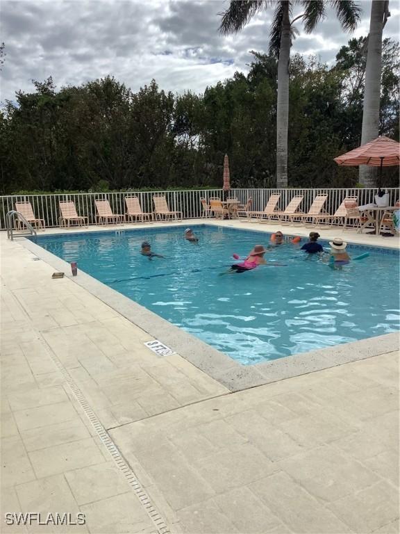 pool featuring a patio