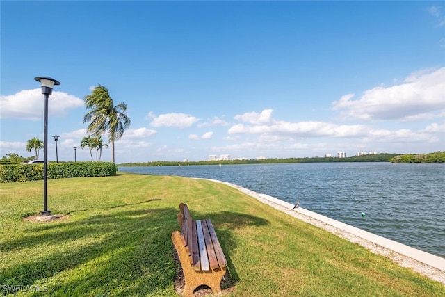 5 Bluebill Ave Unit 511, Naples, FL 34108 - surrounding community featuring a lawn and a water view