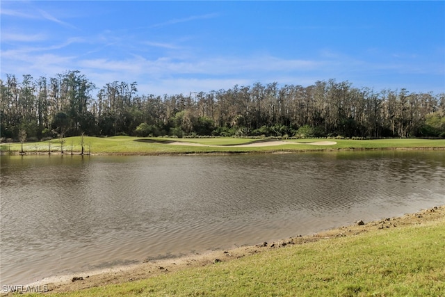 property view of water