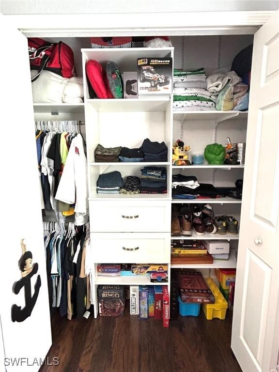 view of closet