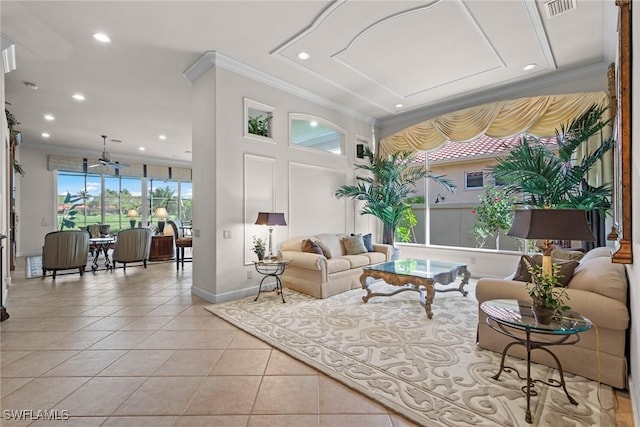 sunroom featuring visible vents