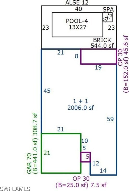 view of layout