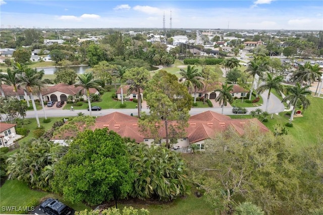 birds eye view of property featuring a residential view