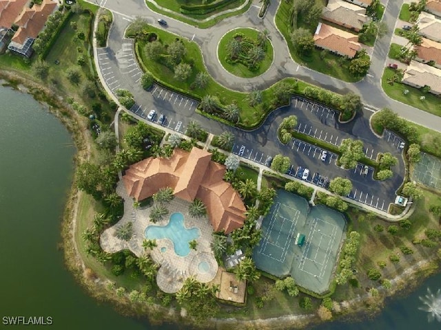 9325 La Bianco St, Estero, FL 33967 - drone / aerial view featuring a water view