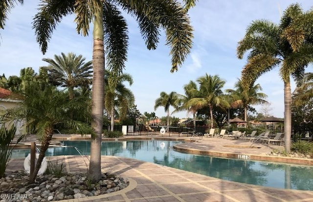 9325 La Bianco St, Estero, FL 33967 - pool with a patio