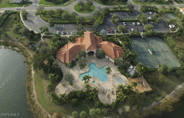 9325 La Bianco St, Estero, FL 33967 - aerial view with a water view