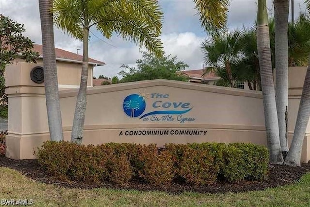 8484 Bernwood Cove Loop Unit 1301, Fort Myers, FL 33966 - view of community / neighborhood sign