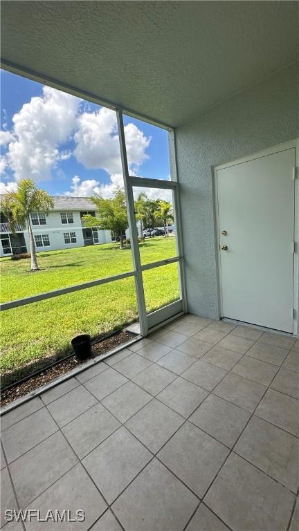 8484 Bernwood Cove Loop Unit 1301, Fort Myers, FL 33966 - view of unfurnished sunroom
