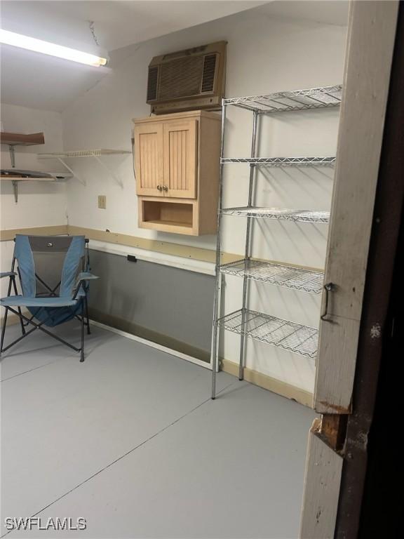 1440 Ricardo Ave, Fort Myers, FL 33901 - interior space featuring a wall unit AC