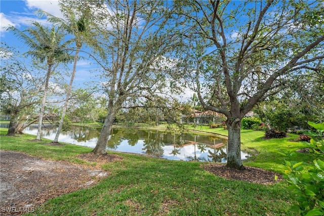 property view of water