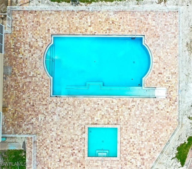 view of pool