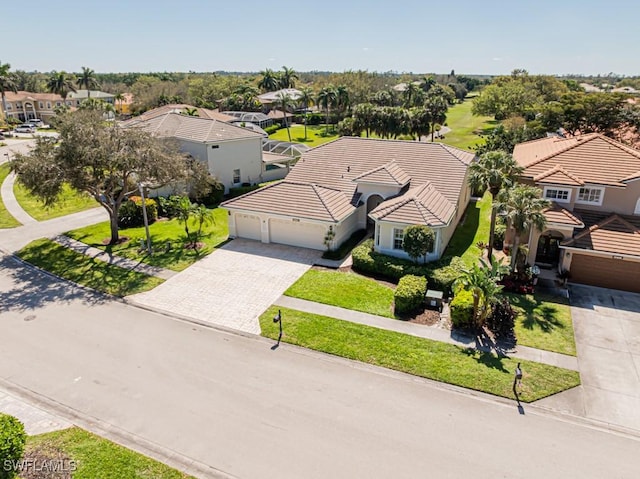 2109 Morning Sun Ln, Naples, FL 34119 - drone / aerial view featuring a residential view