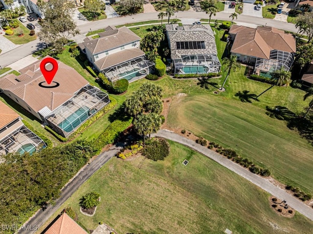 2109 Morning Sun Ln, Naples, FL 34119 - aerial view featuring a residential view