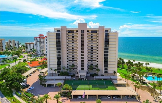 view of property featuring a water view