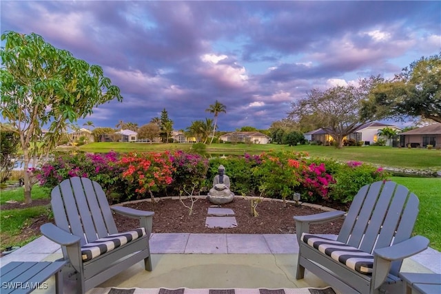 834 Coldstream Ct, Naples, FL 34104 - view of patio / terrace with a residential view