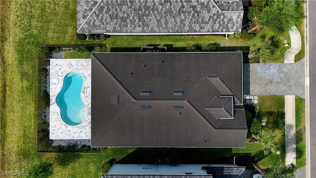 drone / aerial view