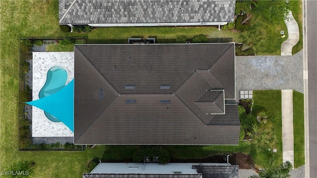 drone / aerial view