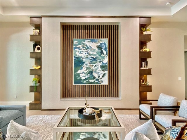 770 Port Side Dr, Naples, FL 34103 - living room featuring baseboards