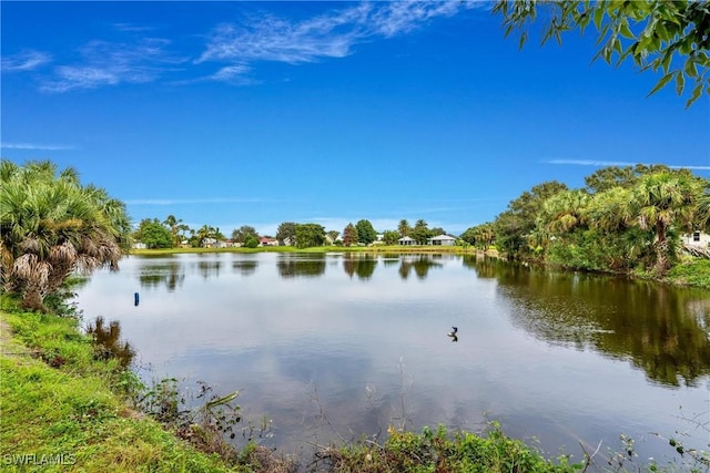 property view of water