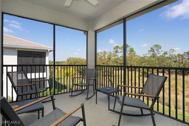 43333 Water Bird Way Unit 4821, Punta Gorda, FL 33982 - sunroom / solarium featuring healthy amount of natural light