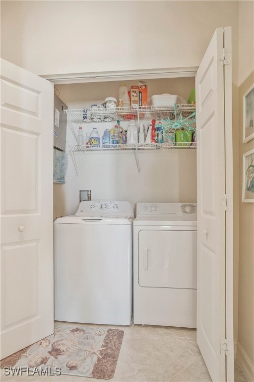 laundry area featuring laundry area and washer and dryer