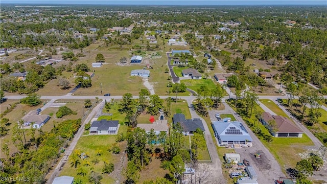 birds eye view of property featuring a residential view