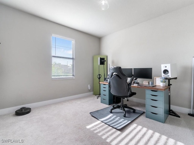 509 SW 8th Ct, Cape Coral, FL 33991 - office area with light colored carpet and baseboards
