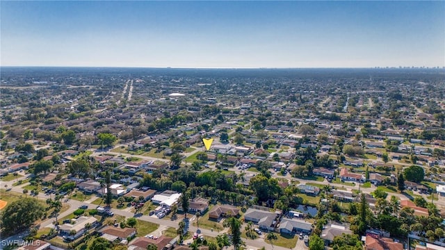 birds eye view of property featuring a residential view