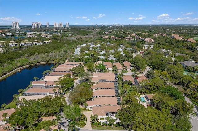 27145 Lost Lake Ln, Bonita Springs, FL 34134 - drone / aerial view featuring a water view