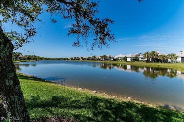 property view of water