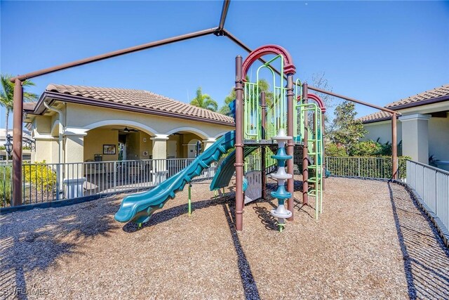 view of community playground