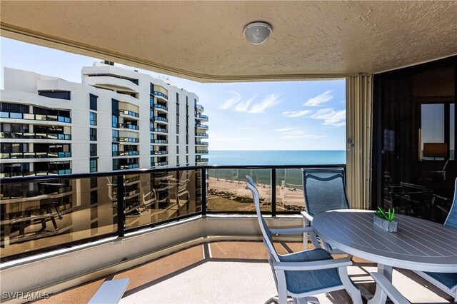 720 S Collier Blvd Unit 1007, Marco Island, FL 34145 - balcony with a water view