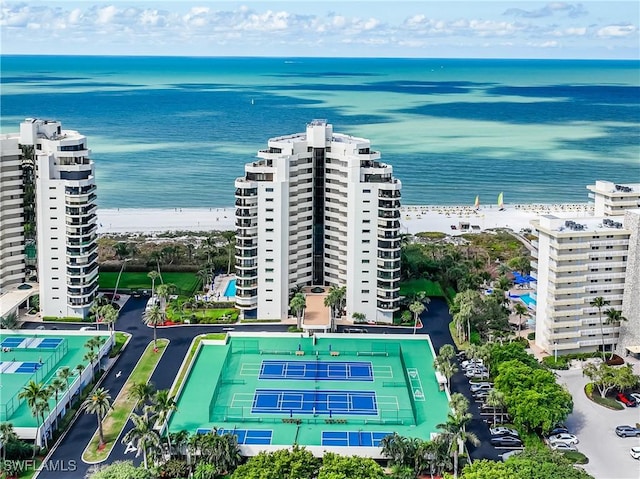 720 S Collier Blvd Unit 1007, Marco Island, FL 34145 - aerial view of a large body of water and apartment complex