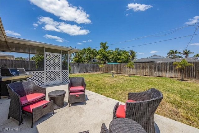 569 98th Ave N, Naples, FL 34108 - view of patio with grilling area
