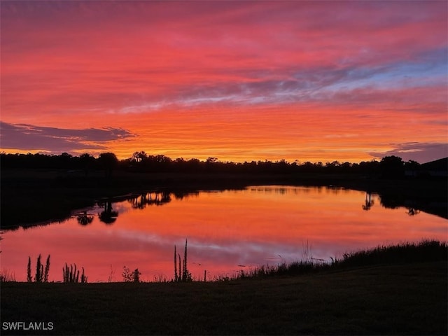 property view of water